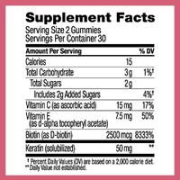 Complément alimentaire à croquer pour adolescents et adultes, marque privée, beauté, cheveux, peau, ongles, santé, immunostimulant, biotine, vitamine C