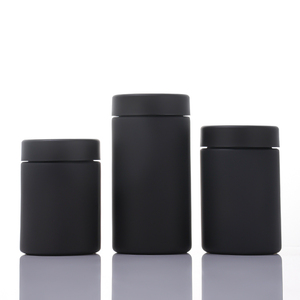 Barattoli in Vetro per Concentrati con Tappo a Vite Resistente ai Bambini, 15/30/60/90/120ml, Nero e Bianco, 5g 9g, per Confezionamento Fiori di Canapa - Product Image 4