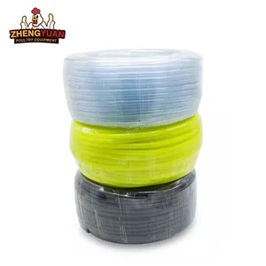 soft Water hose for poultry cage plastic water tubes chicken rabbit drinker cage used drinker connect pipe