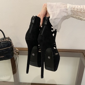 Nouvelles sandales à plateforme sexy à talons aiguilles et lanières croisées pour femme, collection 2026 – Chaussures de créateur tendance pour femme - Product Image 5