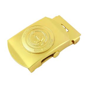 Fibbia per cintura in acciaio inossidabile personalizzabile Mini piccola personalizzata in metallo con fibbia con Logo - Product Image 3