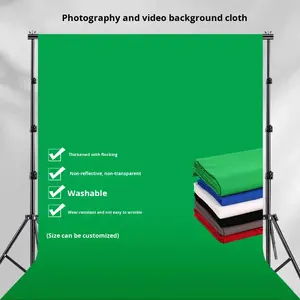 สีเขียวฝูงพื้นหลังการถ่ายภาพหนา <span class=keywords><strong>YouTube</strong></span> สดสตรีมมิ่งภาพยนตร์และโทรทัศน์เทคนิคพิเศษตัดพื้นหลัง - Product Image 6