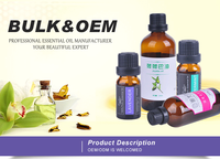 Coffret personnalisé d'huiles essentielles biologiques Coffret cadeau d'huiles essentielles d'aromathérapie pour diffuseur Relaxation et apaisement