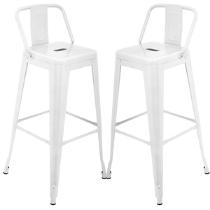 Tabourets <span class=keywords><strong>de</strong></span> <span class=keywords><strong>bar</strong></span> industriels en métal <span class=keywords><strong>noir</strong></span> avec dossier, empilables, style Tollix, hauteur comptoir, pour îlot <span class=keywords><strong>de</strong></span> cuisine, café, <span class=keywords><strong>bar</strong></span>, restaurant - Product Image 3