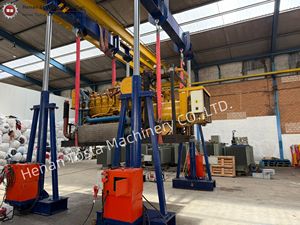 Grue à portique hydraulique télescopique 50-80 tonnes Télécommande sans fil Moteur haute efficacité Portée de 20 m - Product Image 2