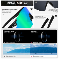Lunettes de soleil de sport personnalisées pour enfants, verres polarisés miroir, lunettes de cyclisme pour enfants, lunettes de protection UV400, lunettes de sécurité pour garçons et filles