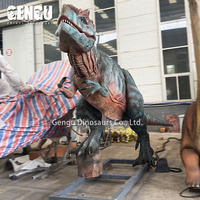 Modèle animatronique très demandé - Robot dinosaure de simulation 3D, statue de dinosaures