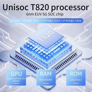 Consola de juegos portátil Android 13 con pantalla multitáctil IPS de 4 ", consola de videojuegos portátil RG 1080 V con actualización de 406 P DP FOTA - Product Image 6