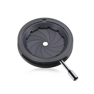 Diaphragme à <span class=keywords><strong>iris</strong></span> manuel réglable en acier inoxydable, de 1 mm (min.) à 20 mm (max.) - Product Image 2