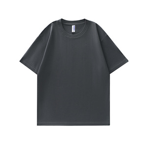 T-shirts graphiques en coton uni à impression gonflante en gros OEM 2025, T-shirt personnalisé, T-shirts surdimensionnés pour hommes - Product Image 3