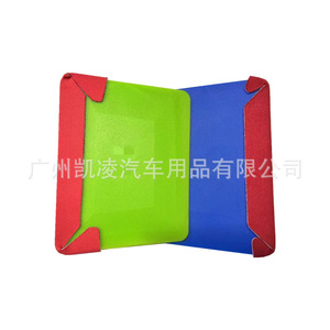 Car Tinting <b>Squeegee</b> Tool Trapezoidal Double Sided Flexible EVA With Cloth Strip For Window Application Car Accessories - Product Image 5