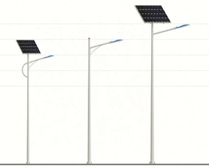 Lampadaire solaire LED extérieur personnalisé en usine, étanche IP65, pour routes - Product Image 6