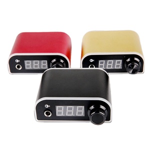 Fuente de Alimentación Digital Recargable para Máquina de Tatuar, Controlador Portátil para Uso con Pluma Rotativa de Tatuaje - Product Image 1