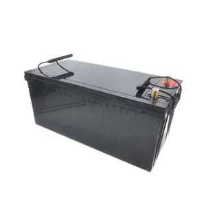 Kunststoff-Batterie kasten 12V 24V 48V 100AH 200AH Wasserdichte Blei-Säure-Packung Boite En Plastique Prisma tic Lifepo4 Lithium-Batterie gehäuse