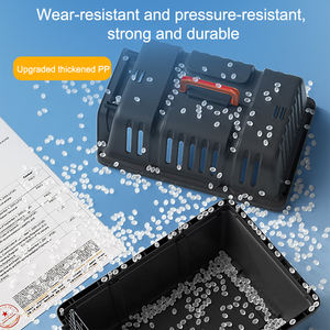 กล่องใส่สัตว์เลี้ยงแบบมีกระดุมสำหรับเดินทางกรงสำหรับลูกสุนัขลูกแมว<span class=keywords><strong>กรง</strong></span>สำหรับสุนัขและแมวใช้เดินทาง - Product Image 3