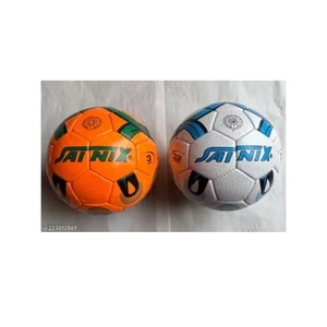 Balones de Fútbol de Producción India, Tamaño Oficial 4, Balón de Fútbol de Cuero PU para Partido y Entrenamiento - Product Image 3