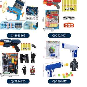 Giocattoli per bambini sparano a pistola gioco Cartoon Shark Attack Toy piccola palla di plastica pistola giocattolo per bambini - Product Image 5