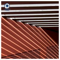 Panneau de plafond en aluminium plat antirouille Prima Factory Direct pour la décoration de plafond de cuisine et de maison