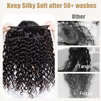 Extensions de cheveux humains vierges 100% naturels, ondulés profonds, 15A, provenant d'un seul donneur, tissage à double trame, en vrac, peuvent être permanentées, pour femmes noires
