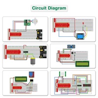 Kit de démarrage LAFVIN Super pour Raspberry Pi 4 / 4B / 3B / 3B+ Python C Java Scratch avec tutoriel, kit pour débutants pour Raspberry Pi 5