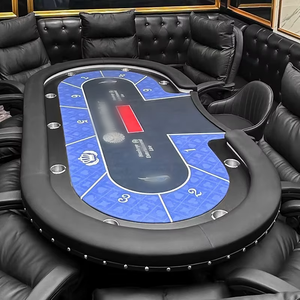 Mesa y Sillas de Póker Texas Hold'em de Alta Calidad Personalizadas Premium, Mesa de Póker Texas de Nuevo Diseño para Casino - Product Image 4