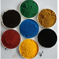 Revêtement de peinture bleu d'oxyde de fer rapide de prix usine avec la pierre culturelle de tuile de couleur de pigment inorganique avec le bleu de saphir