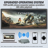 EE. UU. 110V Desplazamiento al aire libre Led Sign WIFI Programable P6 LED Pantalla digital Signo Banner personalizado para empresas Publicidad