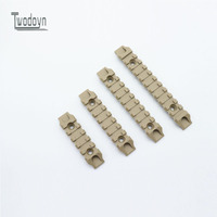 Rail en nylon Jingji SLR de haute qualité, 5/7/9/11 emplacements, 21 mm, haute résistance, durable, couleur sable noir K/M, pour la chasse tactique en extérieur
