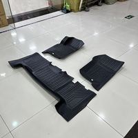 Keset lantai mobil semua cuaca harga pabrik karpet lantai mobil 3D TPE untuk VW Atlas cross sport kargo liner bagasi tikar