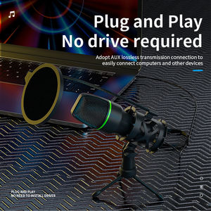 Nuevo micrófono <span class=keywords><strong>profesional</strong></span> de 3,5mm con cable micrófono de condensador <span class=keywords><strong>Microfono</strong></span> <span class=keywords><strong>Profesional</strong></span> Pc micrófono de escritorio - Product Image 3