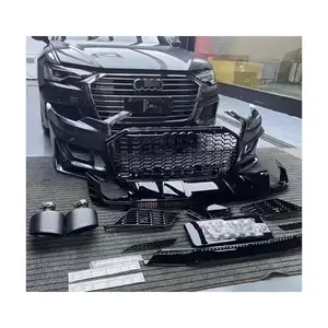 Auto performance parts body kit per AUDI A6 C8 a MTM style paraurti anteriore griglia anteriore RS6 griglia minigonne laterali parti esterne