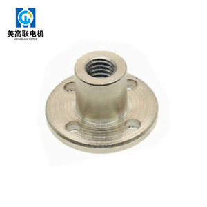 Tuerca de Brida para Motor Meigaolian M6x1.0, Rosca Gruesa, Acero Inoxidable Pulido, Componente de Rodamiento Circular - Product Image 2
