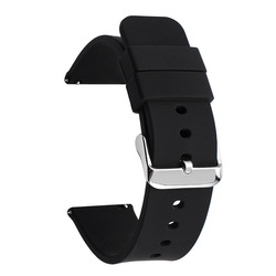 Black- silver button switch ear