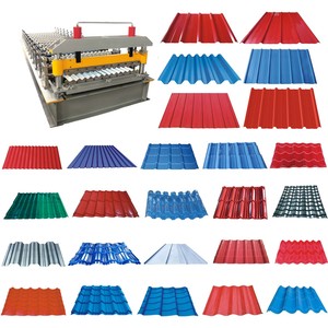 เครื่องขึ้นรูปลอนหลังคาคุณภาพสูงขายดี เครื่องทำแผ่นหลังคาลูกฟูก - Product Image 1