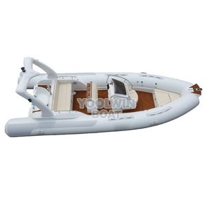 Bote Inflable Semirrígido (RIB) Yoolwin 580 <span class=keywords><strong>de</strong></span> Fibra <span class=keywords><strong>de</strong></span> Vidrio para 10 Personas, para Deportes Acuáticos, Recreación y Cruceros - Product Image 6
