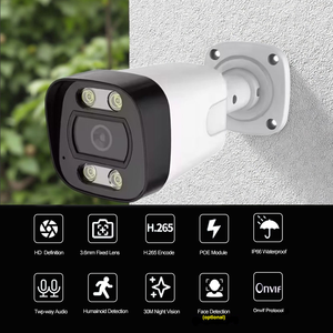 Caméra de sécurité domestique CCTV PTZ double, 360 degrés, A7, 1080P, WiFi, capteur CMOS 4MP, vision nocturne, extérieur/intérieur - Product Image 4