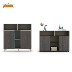 Muebles de oficina Foshan Gabinete de madera Lujo Moderno Hogar Oficina Archivo Armario Librería Oficina Gabinete de llenado - Product Image 6