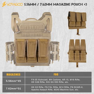Porte-plaques tactique personnalisé JPC 2.0, système MOLLE, à libération rapide, entièrement modulaire, léger, équipement de terrain CS - Product Image 5
