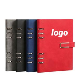 Premium <b>A5</b> <b>Binder</b> Notebook Customizable with Logo Ideal for Business Meetings Office Supplies Promotion High Quality - Product Image 1