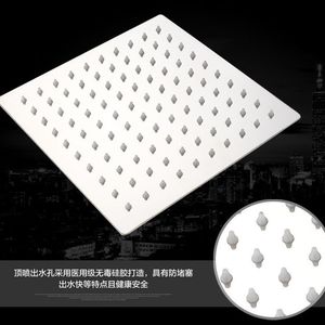 Cabezal de Ducha Rectangular de Acero Inoxidable, 0.8mpa, Rociador Superior Tipo Lluvia, Duradero, para Uso en Hogar, Baño y Hotel - Product Image 4