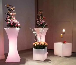 Nueva mesa de barra de luz LED con cambio de 16 colores y silla muebles de fiesta muebles luminosos LED recargables - Product Image 3