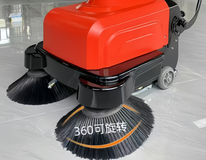Electric <b>Walk</b>-Behind Self-Propelled Compact Floor Scrubber Burnishing <b>Machine</b> - Product Image 4