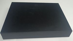 Personalizado 157G doble cobre mate película montada 2MM cartón duro EVA bandeja interior negro en forma de <span class=keywords><strong>libro</strong></span> Flip UV revestimiento impermeable - Product Image 3