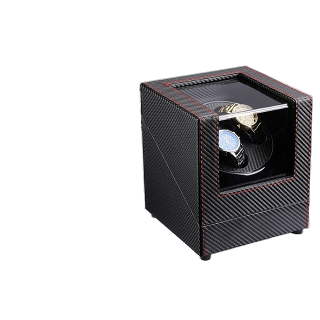 Cross-Border Hot-Selling Eco-friendly Fully Automatic Mechanical Watch Winder Leather Silent Watch Box Best-Selling Stock
