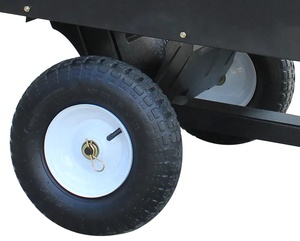 Xe Đẩy Hàng <span class=keywords><strong>10</strong></span> Chân Bằng Thép Hình Khối Xe Kéo Chở Hàng ATV - Product Image 4