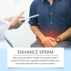 Male Fertility <b>Cream</b> with Maca Root & Ginseng - Sperm Motility Booster - Daily Moisturizing Care 20g - Product Image 2