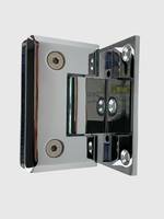 Penjepit Kaca Stainless Steel Berkualitas Tinggi, Braket Kaca Shower, Perlengkapan Perkakas