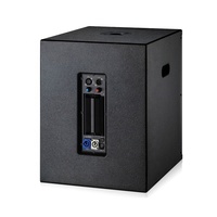 MORIN kotak Subwoofer Logo kustom, pengeras suara panggung koaksial kayu MDF aktif 700W/900W/1000W MDF 12 15 18 inci