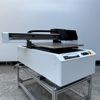 Impresora de pegatinas de cristal Fácil operación A1 Plotters Impresora Digital Uv Impresora plana 6090 Barniz Impresora Uv Cama plana