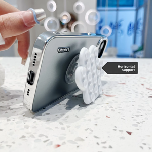Mousy Shaped Eco-Friendly Silicone Phone Holder Suction Cup Portable Folding Stand Multifunctional Bracket Flexible Promotional - Product Image 4